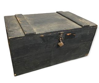 Ledoux Black Crate From New Guinea Expedition