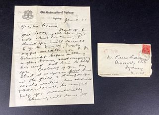 1935 letter AP Elkin telling Ledoux go to Murik