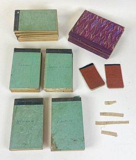 Diary Notebooks and Field Notes Feb - July 1936
