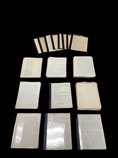 Ledoux Manuscript, Field Diary, Notes