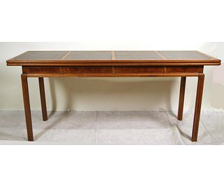 MID-CENTURY CONVERTIBLE CONSOLE TABLE