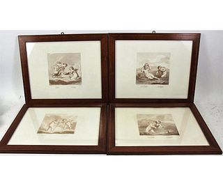 LOT OF FOUR 19th CENTURY ENGRAVINGS