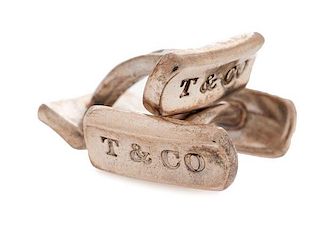 Tiffany & Co. Sterling "1837" Cuff Links 