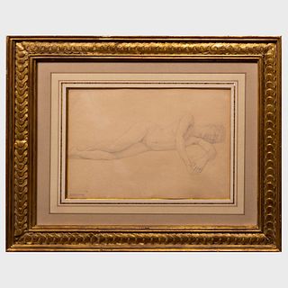 William-Adolphe Bouguereau (1825-1905): Reclining Nude