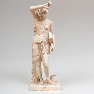 Plaster Model of Diana, the Huntress, After the Antique