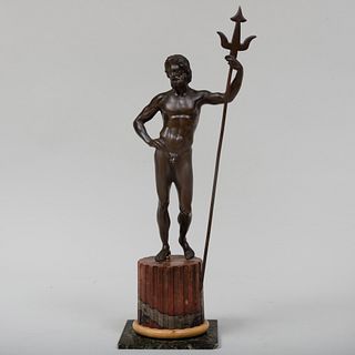 Bronze Model of Neptune, After the Antique 