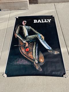 Bally French Art Poster Alain Gauthier 