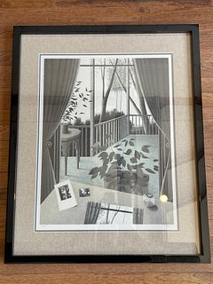 Large Lithograph "Reminiscences" signed Kipness 97/175