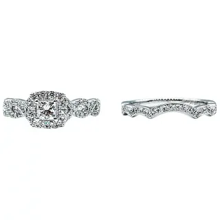Stunning & Elegant Diamond Wedding Set - White Gold