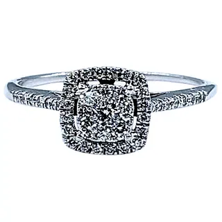 Pretty Pave Set Diamond Dress Ring