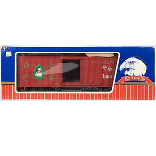 The American Series 1988 Red I Believe in Santa Claus Box Car