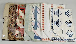 Six American Quilts, One Linsey Woolsey Bed Cover