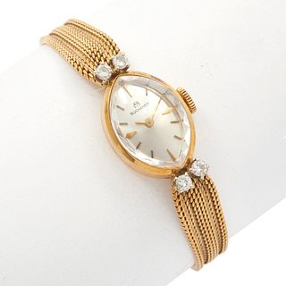 Ladies Bucherer Diamond, 18k Yellow Gold Wristwatch