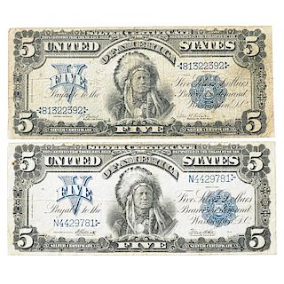 U.S. $5.00 SILVER CERTIFICATES