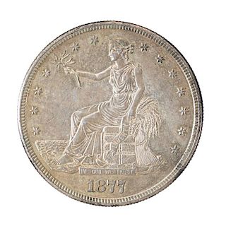 U.S. 1877 TRADE DOLLAR COIN