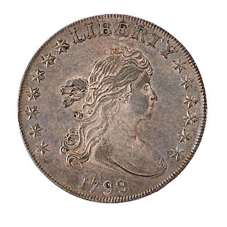 U.S. 1799 DRAPED BUST $1.00 COIN