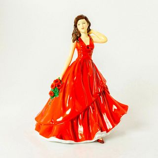 August Poppy HN5507 - Royal Doulton Petite Figurine