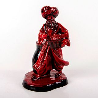 Royal Doulton Flambe Figurine, The Lamp Seller HN3278