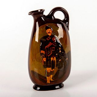 Royal Doulton Kingsware Flask, The Pipe Major