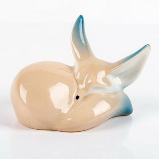 Royal Dux Porcelain Figurine, Sleeping Fox