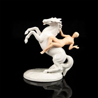 Schaubach Kunst Figurine, Woman on Horse
