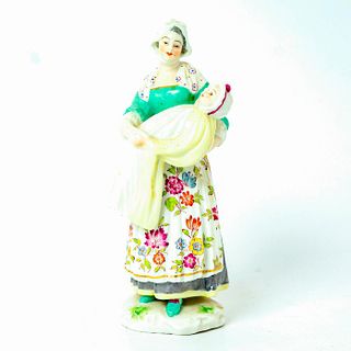 Vintage Porcelain Figurine, Mother With Child
