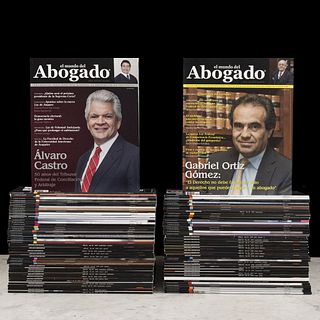 Revistas.  Abogado Corporativo / El Mundo del Abogado.  Piezas: 86.