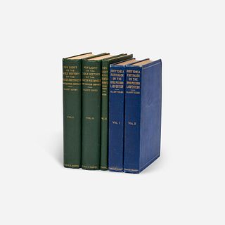Elliott Coues, Two First Ed. Works, Five Volumes (1897-1898)
