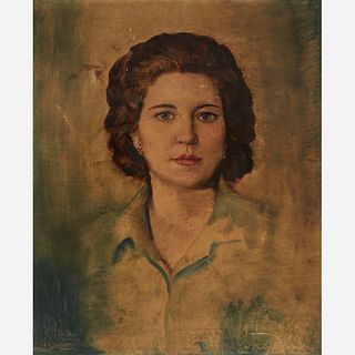 John William Orth (1889-1976) Oil Portrait (1939)