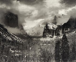 Ansel Adams (After) "Clearing Winter Storm, Yosemite"