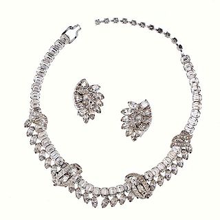 Eisenberg Earring and Necklace Set 