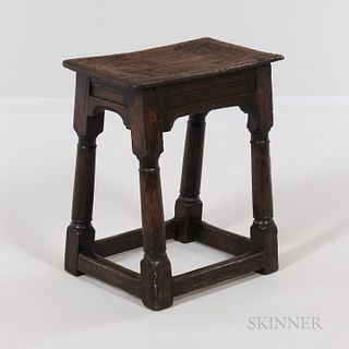 Turned Joint Stool