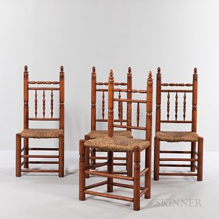 Four Pilgrim Century-style Chairs