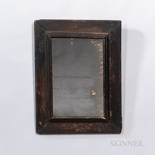 Molded Black-painted Mirror Frame