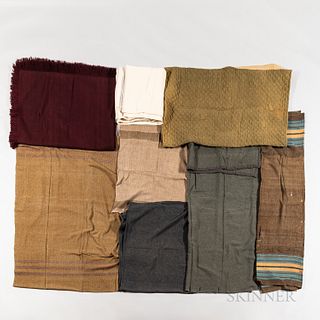 Group of Woolen Textiles