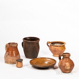 Six Pieces of Early Pottery