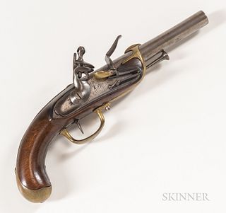 French Model 1779 Marine Pistol, 1st Type