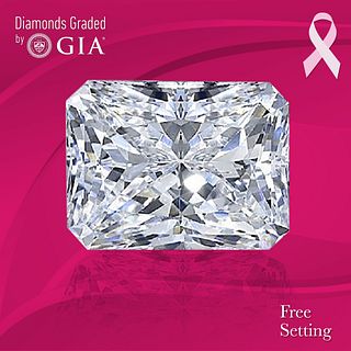 2.01 ct, F/VVS1, Radiant cut GIA Graded Diamond. Appraised Value: $58,700 