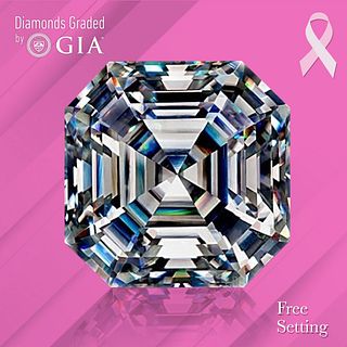 5.01 ct, G/VS1, Square Emerald cut GIA Graded Diamond. Appraised Value: $395,700 