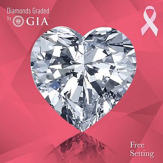2.02 ct, D/FL, TYPE IIa Heart cut GIA Graded Diamond. Appraised Value: $81,300 