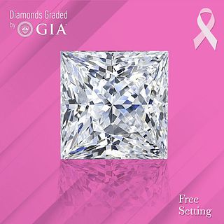5.04 ct, G/VS1, Princess cut GIA Graded Diamond. Appraised Value: $398,100 