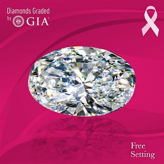 5.38 ct, D/FL, Oval cut GIA Graded Diamond. Appraised Value: $1,291,200 