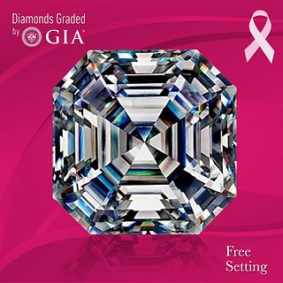 3.01 ct, E/VS1, Square Emerald cut GIA Graded Diamond. Appraised Value: $129,000 