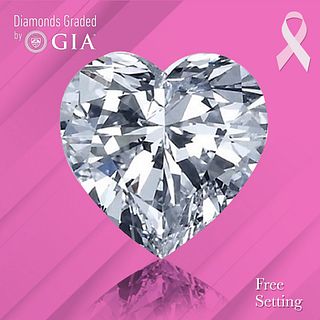 3.01 ct, F/VS1, Heart cut GIA Graded Diamond. Appraised Value: $118,500 
