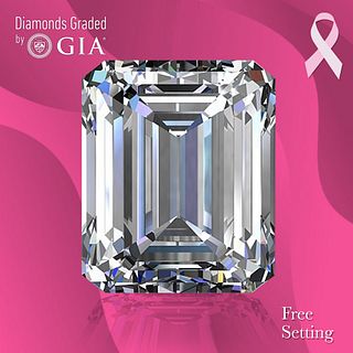 2.25 ct, E/VVS2, Emerald cut GIA Graded Diamond. Appraised Value: $66,900 