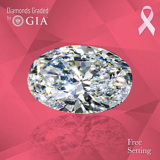 7.02 ct, D/VS2, Oval cut GIA Graded Diamond. Appraised Value: $718,600 