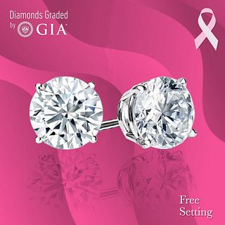 10.05 carat diamond pair Round cut Diamond GIA Graded 1) 5.02 ct, Color F, VVS2 2) 5.03 ct, Color F, VVS2 . Appraised Value: $1,457,300 