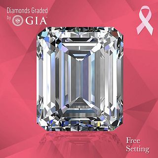 5.18 ct, D/FL, TYPE IIa Emerald cut GIA Graded Diamond. Appraised Value: $1,243,200 