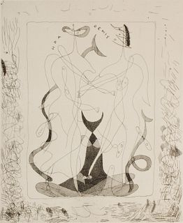GEORGES BRAQUE (1882-1963) HAND SIGNED ETCHING