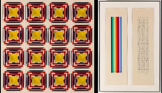 WORKS of OP ART BY ANNE YOUKELES AND YAKOV AGAM